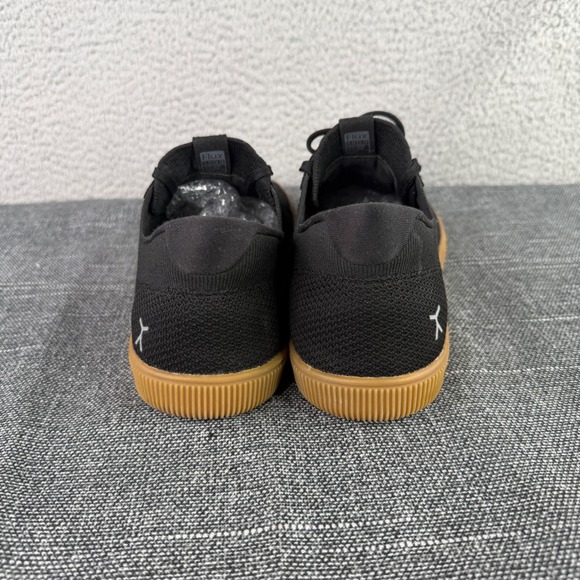 Flux Adapt Low Sneakers Mens 12 Black Gum Minimalist Barefoot Shoes - Picture 4 of 8